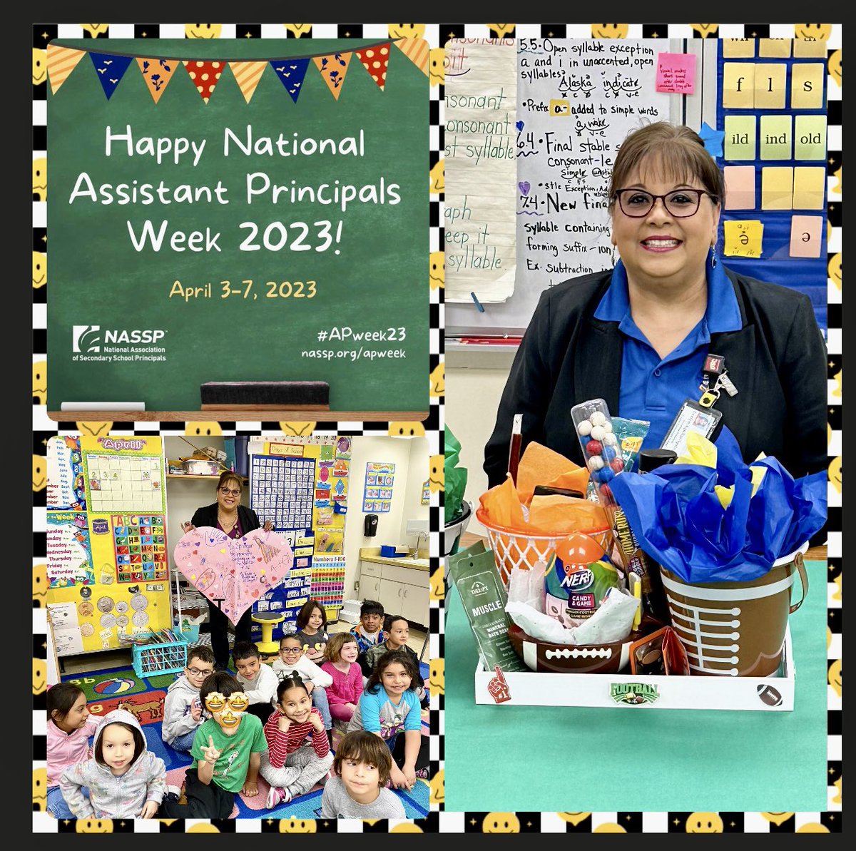 hillery_smith's tweet photo. 💙🤩Thank you, Mrs. Springer for taking great care of our Rangers! Happy National AP week! We appreciate ALL of your hard work and dedication to keeping Rivera Elementary a happy, safe place to learn! 💙📚 #itstartswithus #WeLeadTX #212mentality #BetheExtraDegree https://t.co/9WT7SAqTnd