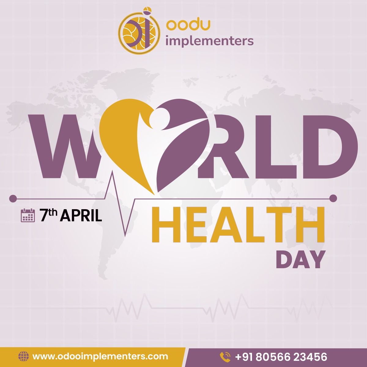 Oodu6's tweet photo. Oodu Implementers wishes everyone a Happy World Health Day. Let us prioritize health and safety. Promote healthy habits and prevent illnesses by working together.
Stay Safe and Healthy, Everyone!
#OoduImplementers #WorldHealthDay #OoduImplementersWishesYou #HealthForAll https://t.co/LotUfOSMPh