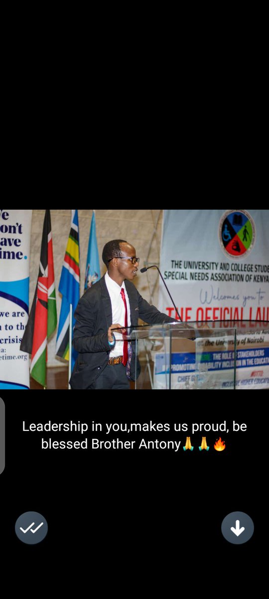 ANTHONYKIPLETI1's tweet photo. The launch of @ucssnakenya on 5th April, 2023 seeks to redefine inclusion towards a fully inclusive higher education for all. Honoured to have be joined by @charlruto @daddyowenmusic @MwauraIsaac1 CAS, Office of the Prime CS among other guests and institutions. https://t.co/pG5OJULyz8