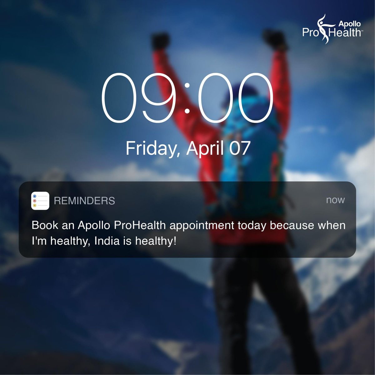 AhmedabadApollo's tweet image. This World Health Day, #BeProHealth!

..

#ApolloProHealth #ProHealth #HealthyIndia #ApolloHospitals #Ahmedabad #Gandhinagar