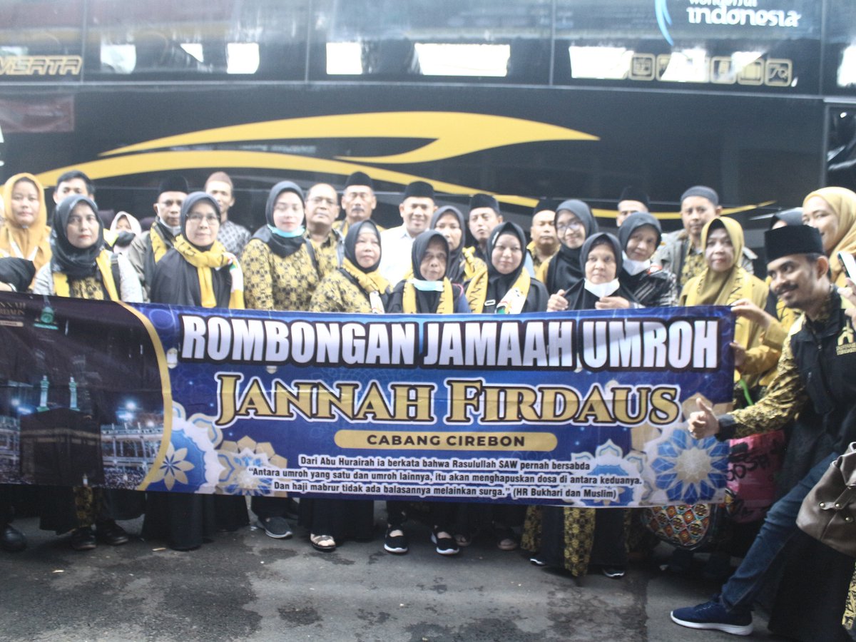 JFcirebon's tweet photo. yuk daftar di jannah firdaus cabang cirebon 
Berangkat dan pulang kami antar.
informasi pendaftaran Umroh
Jannah Firdaus
0231 8333103
Dini : 0852-2620-9571

#manasik #umroh #haji #manasikhaji #umrah #manasikumroh #madinah #infohaji #travelumroh #makkah #umrohhemat #manasikumrah https://t.co/16xu3RfXMf