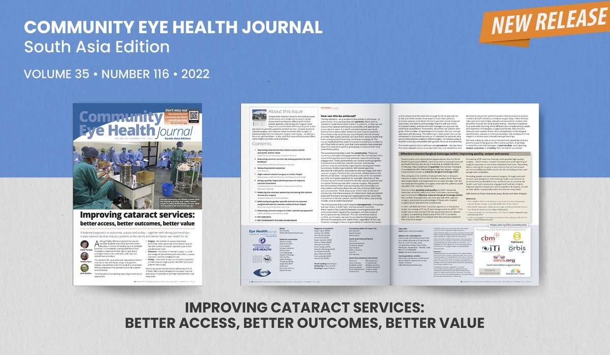 Community Eye Health Journal South Asia Edition tweet media