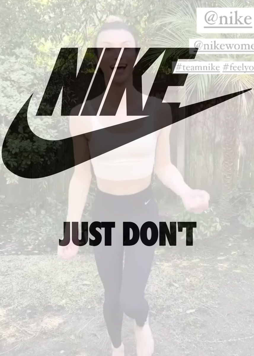 rockchicksta's tweet photo. @helenstaniland @Nike Totally agree Helen #BoycottNikeWomen https://t.co/xbdZ63lNRq