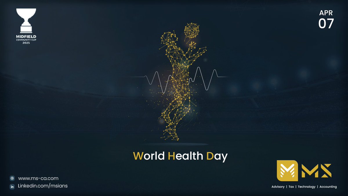 MSgroup_global's tweet photo. Kick-off World Health Day with the Community Cup! Join us this weekend for a celebration of sports, wellness, and healthy living.
#CommunityCup #WorldHealthDay #HealthyLifestyle #MSGroup https://t.co/nwEgKdhv4D