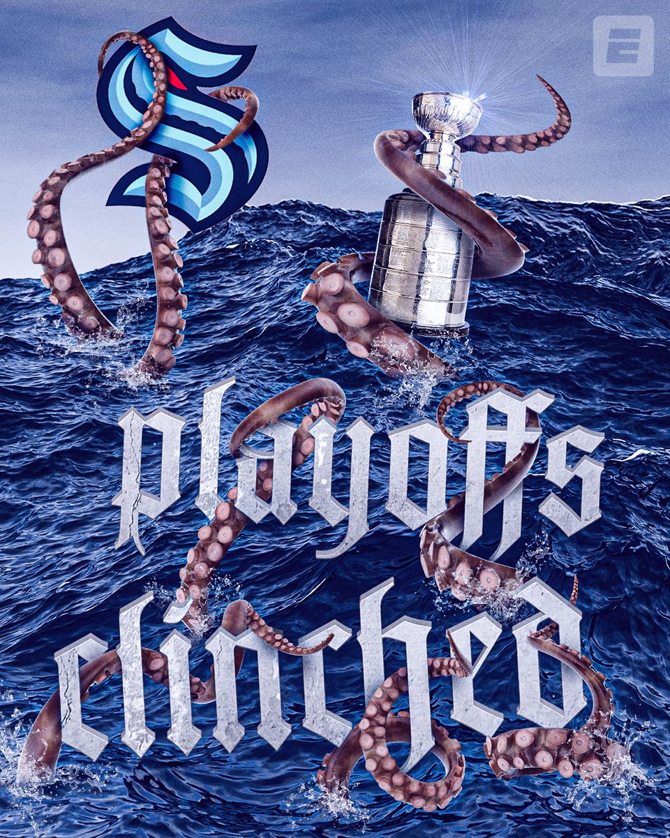 Kraken = RELEASED 🦑

Seattle has clinched a playoff spot in its second season as an NHL franchise!