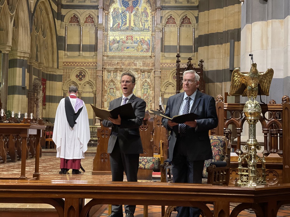 Bishop Philip Freier (@bpfreier) on Twitter photo Inspiring to be at the performance of Stainer’s ‘The Crucifixion’ <a href="/StPaulsCathMelb/">St Paul's Cathedral</a> Inspiring to be at the performance of Stainer’s ‘The Crucifixion’ <a href="/StPaulsCathMelb/">St Paul's Cathedral</a>