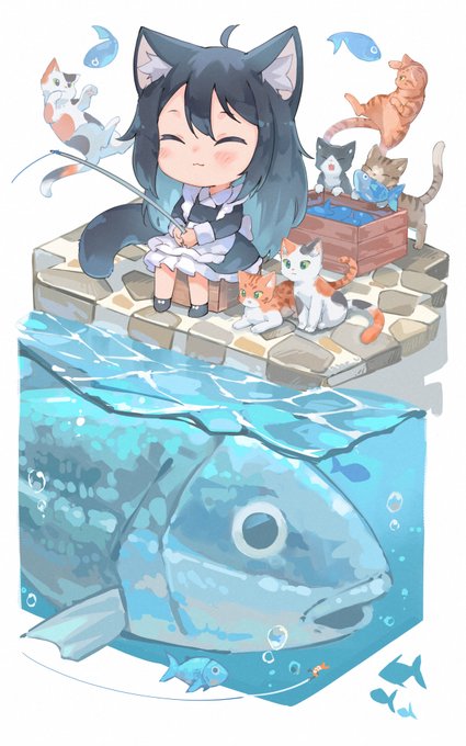 「fishing long sleeves」 illustration images(Latest)