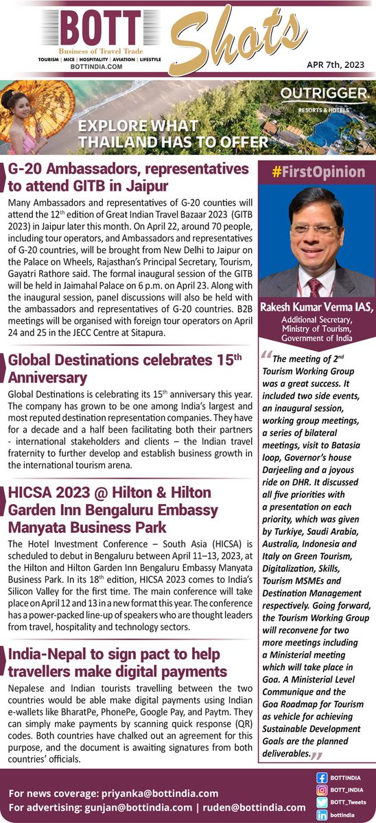 BOTT- Business of Travel Trade tweet media