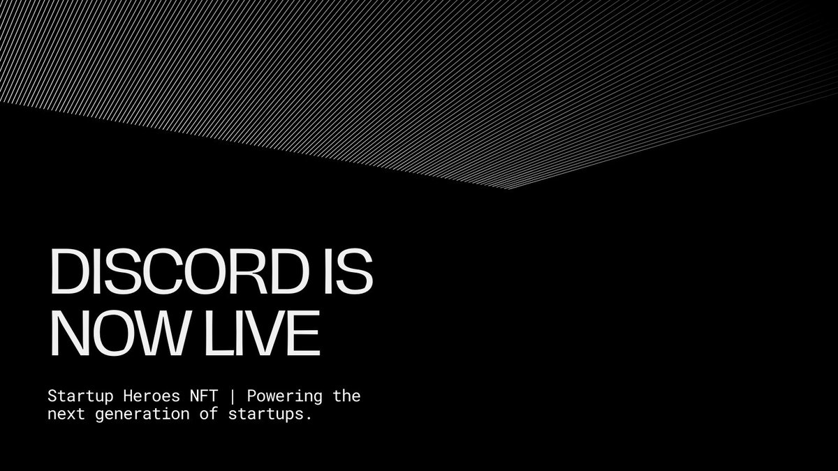 Exciting news! Our Discord channel is now LIVE! Be an early supporter of our growing project and join the conversation on all things startups! Don't miss this opportunity to shape our journey together. Hop in NOW  discord.gg/572xWpa2 #startups #community #joinus