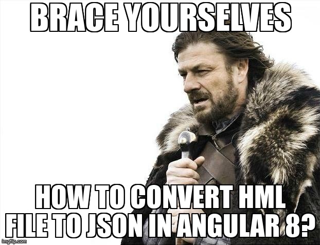 overflow_meme's tweet image. How to convert HML file to JSON in Angular 8? stackoverflow.com/questions/7594… #angular8