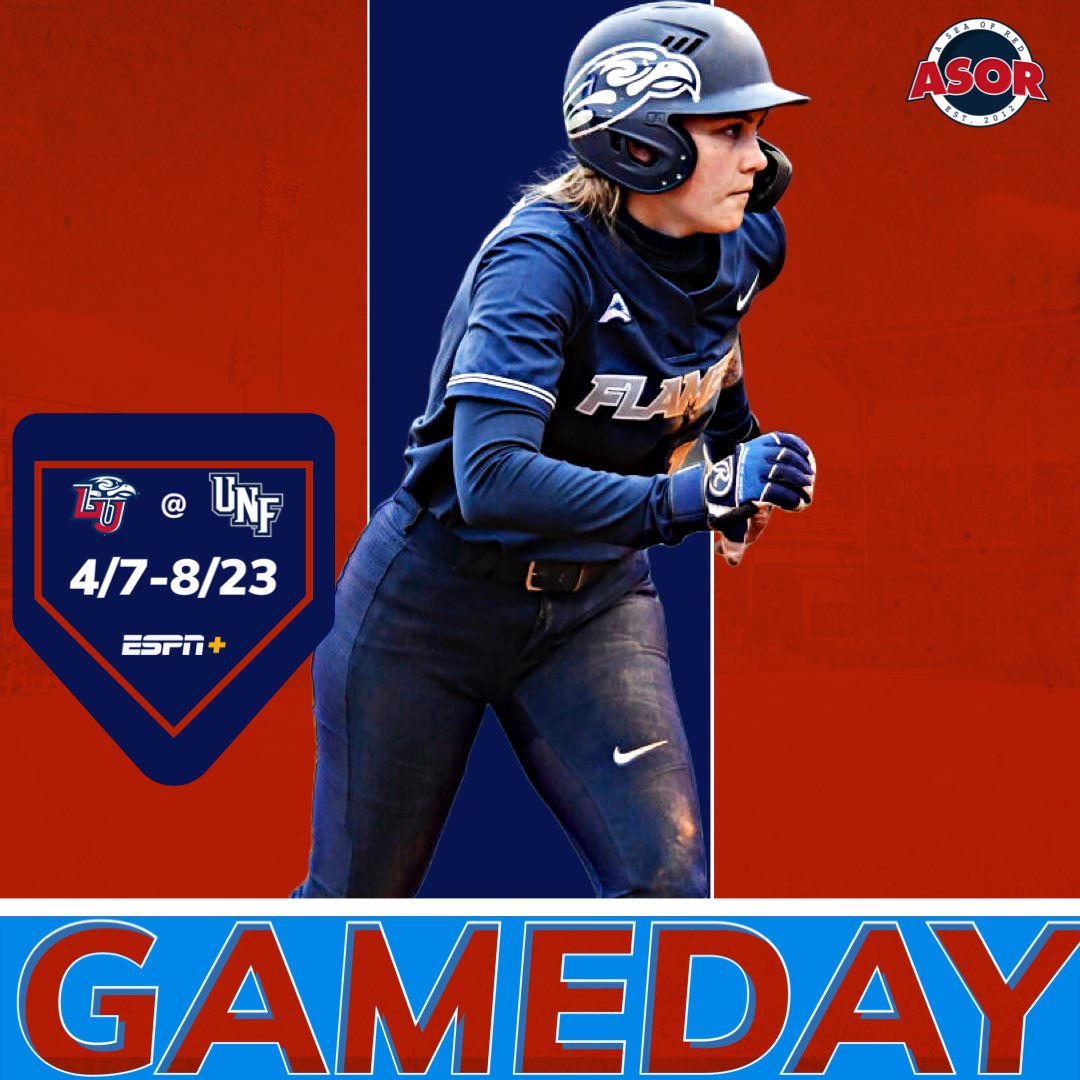 ASeaofRed's tweet photo. It’s GAMEDAY ‼️

The Lady Flames will begin a weekend series at UNF today. 

#BeatUNF #Fanem🔥 https://t.co/1ro1tkR9iK