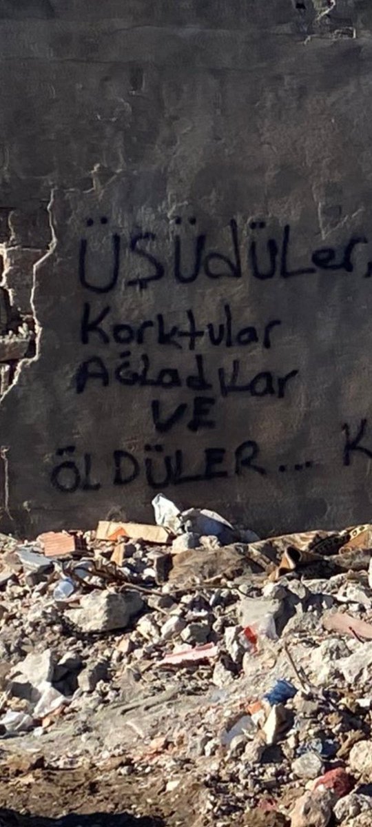 Sürekli Twitter profilleri geziyorum. Son attığı twit 5 Şubat olanlara çok üzülüyorum ama 6 Şubatta yardım twiti atıp bir daha sesi çıkmayanlara..