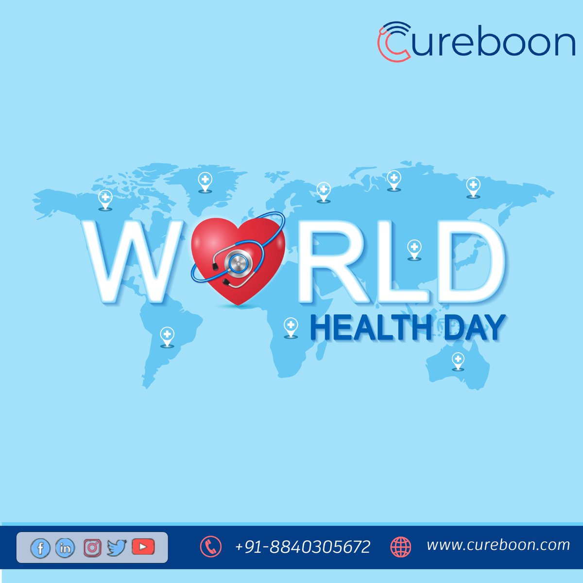 Cureboon1's tweet photo. Health is the most important thing and we do not realize it until we lose it. Let us take good care of it.
Happy World Health Day 
.
.
.
https://t.co/tRyNIFvgKO
8840305672
#WorldHealthDay #HealthForAll #Doctors #HealthEquity #WorldHealthDay #HealthForAll #Doctors #cureboon https://t.co/KCI2yYYlDh