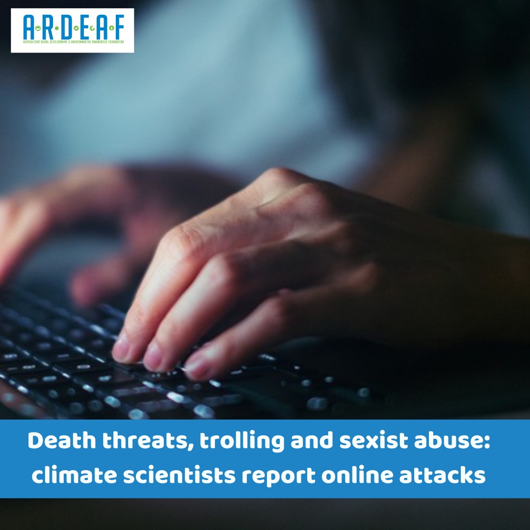 ARuDEAF's tweet photo. Survey highlights experiences of dozens of climate researchers who have endured online harassment related to their work. When will climate deniars acknowledge that #climatechange is real!

#11DaysForEarthsHealing #11DFEH #ARDEAF #Eartherian #climatechange #environment https://t.co/IhEYi90p6M