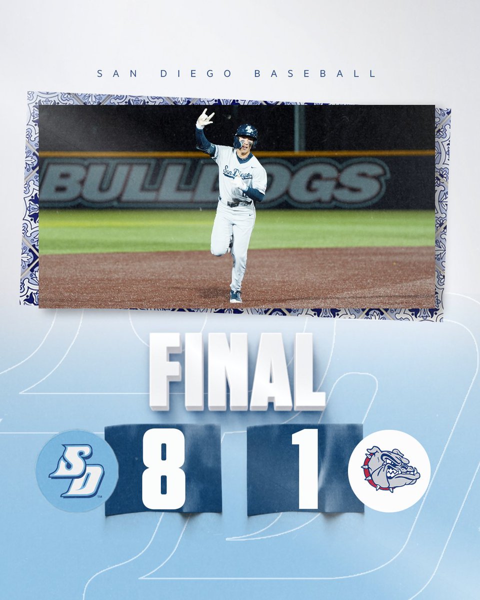 Showed the nation what we’re made of.

A trio Torero home runs complement a career night on the mound from Austin Smith as <a href="/USDbaseball/">San Diego Baseball</a> dominates Gonzaga in a nationally televised matchup.

#GoToreros