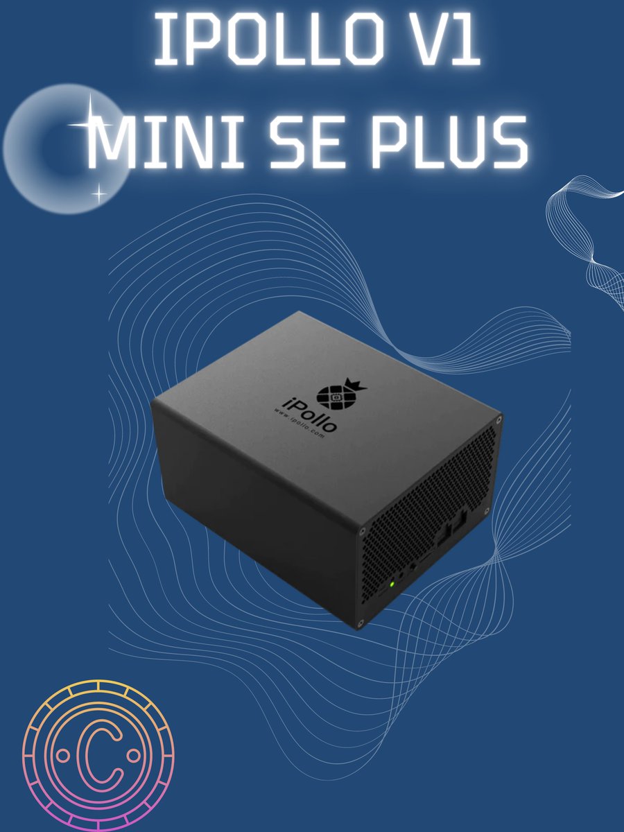 🤖【Miner】 

#iPollo V1 Mini SE Plus 400MH 5.8G Wi-Fi

💰$799
🪙Power consumption: 232W±10%
💫Advantage: Built-in fan, low power consumption, compact size

🔗Quick Order: ahf.pw/42wy

#JingleMining #Crypto #Web3 #DeFi #Miner #mining #AsicMiner #Blockchain #BTC #ETH