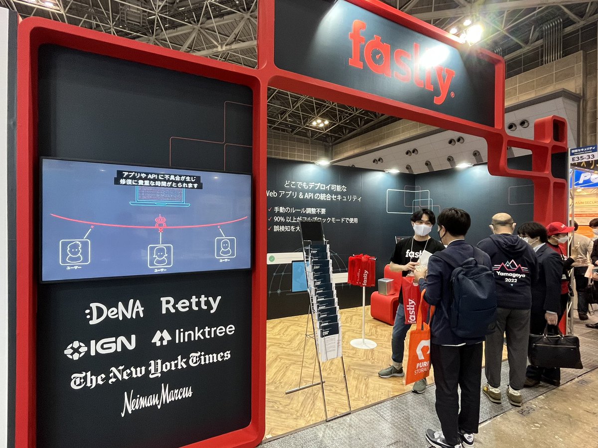 shun_3005's tweet image. Japan IT Week最終日🙌
空はどんよりですが、沢山のお客様に来場頂いています🎉

残り時間も僅かですがお越しください
東4ホール【E35-33ブース】でお待ちしています！🏃

#JapanITWeek #WAF #webセキュリティ #Fastly