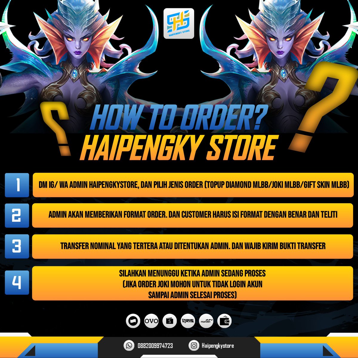 haipengky's tweet photo. Pricelist joki dan top up ramadhan sale by haipengky 

Benefit : 
PRIVASI AMAN - FAST PROSES - MURAH 

Order bisa ke dm / whatsapp klik link di bio fast resp
https://t.co/EgABD9EB6s

TESTI CEK #testihaipengky 

#zonauang #zonajajanᅠᅠᅠ #zonabaᅠᅠᅠ https://t.co/47qgxHA92r
