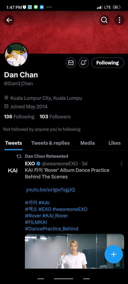sejilaiaz's tweet photo. ‼️ALERT‼️
THIS ACC IS SCAMMER ‼️
@Dan3_Chan he sell to me EXO SC FANCON tickets but he give a lot of excuse to send me the tickets after I transfer the amount RM 400. Here  proof I chat with him. https://t.co/N5sBAWUr7h