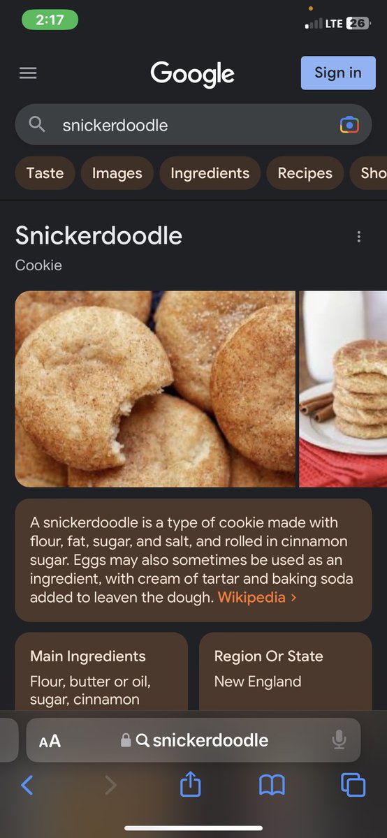 i have a friend who calls these “cinnamon cookie” and has claimed to never calling them “snickerdoodles”