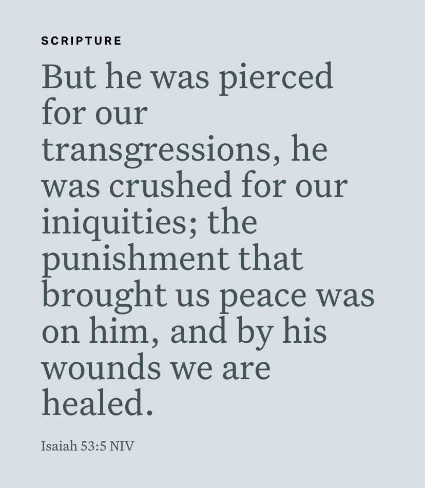 kerrykagiri's tweet photo. Praise be to the Lamb that was slain. Receive this free gift today. Believe in your heart and confess with your mouth that He is Lord! #IAmForgiven #IAmLoved #ICanSpeakToGod #IAmFree #IAmHealed #IAmDelivered #IAmHis #HeIsMine #GoodFriday
Cc @YouVersion https://t.co/IGYmdDAZ6v