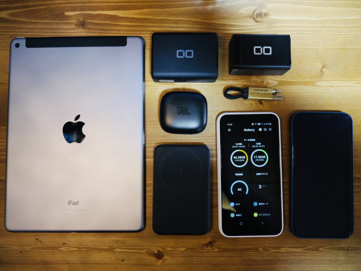 custom24abe's tweet photo. ガジェット系Youtubeのサムネイルのモノマネ
#iPhone
#iPad
#Apple
#JBL
#Galaxy
#UQmobile
#CIO
#Anker
#inCharge6 https://t.co/eN3XZVM8v7