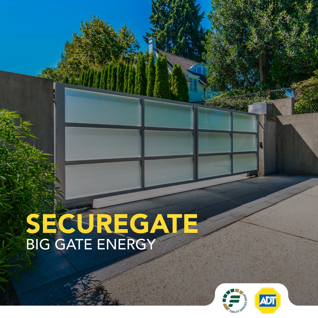 Fidelity_Secure's tweet photo. Up your gate game with SecureGate.

#FidelityADT #SecureGate #Smartaccess #Hightech https://t.co/BerbAHZKXD