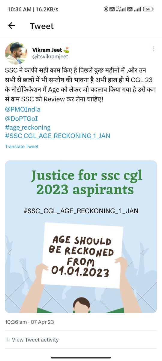 itsvikramjeet's tweet photo. @abhassaini_b @DoPTGoI https://t.co/CZPZ7x7Hb7