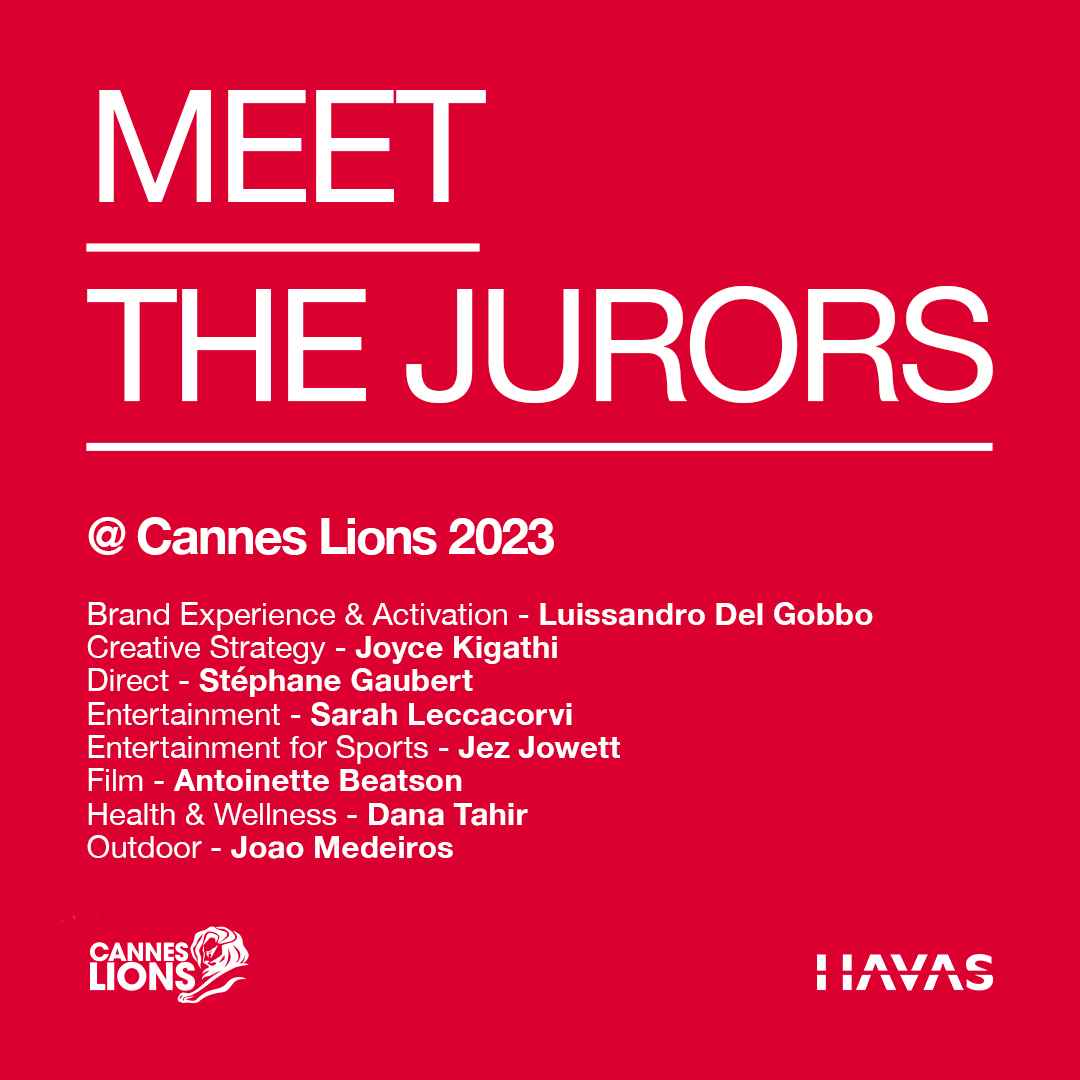 Havas (@havas) on Twitter photo We are proud to announce that eight members of the Havas family have been selected as jurors for this year's <a href="/Cannes_Lions/">LIONS | The Home of Creativity</a> International Festival of Creativity! 🙌 We are proud to announce that eight members of the Havas family have been selected as jurors for this year's <a href="/Cannes_Lions/">LIONS | The Home of Creativity</a> International Festival of Creativity! 🙌