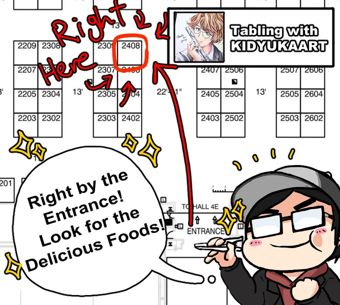 Psst, I'll be at Sakuracon this year. 
Table #2408 
Will be tabling with my wife @mikako_kdk 