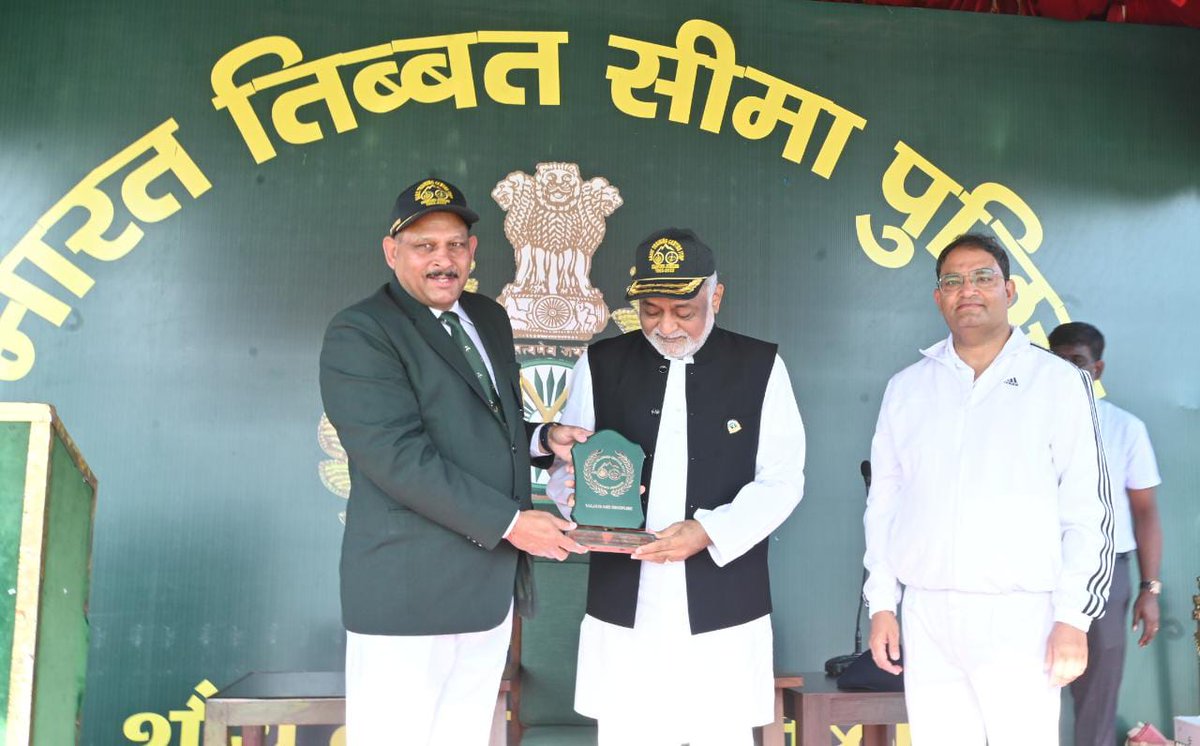 ITBP_official's tweet photo. On World Health Day, a motivational session by Daaji Kamlesh D. Patel, spiritual guide of the global Heartfulness and author, was organised in collaboration with Haryana Yog Aayog at BTC, ITBP, Bhanu.
#WorldHealthDay 
#Himveers https://t.co/Xnw6SM1BpX