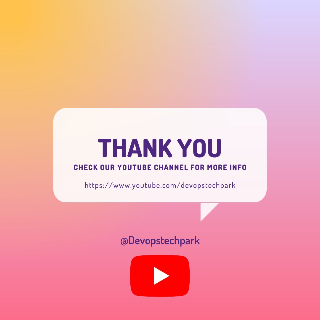 devopstechpark's tweet image. 🚀 Ready to take your #DevOps game to the next level?
Check out our top do's and don'ts for success in this fast-paced field! #DevOpsTips #BestPractices #ContinuousIntegration #ContinuousDeployment #SRE