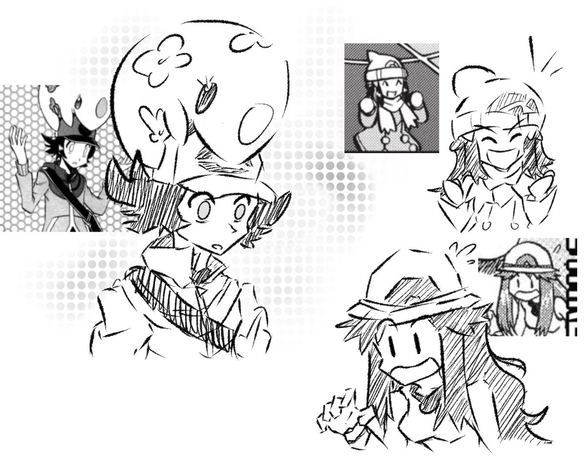 #pokespe doodles - the 3 C's (crazy, chaos, confusion) 