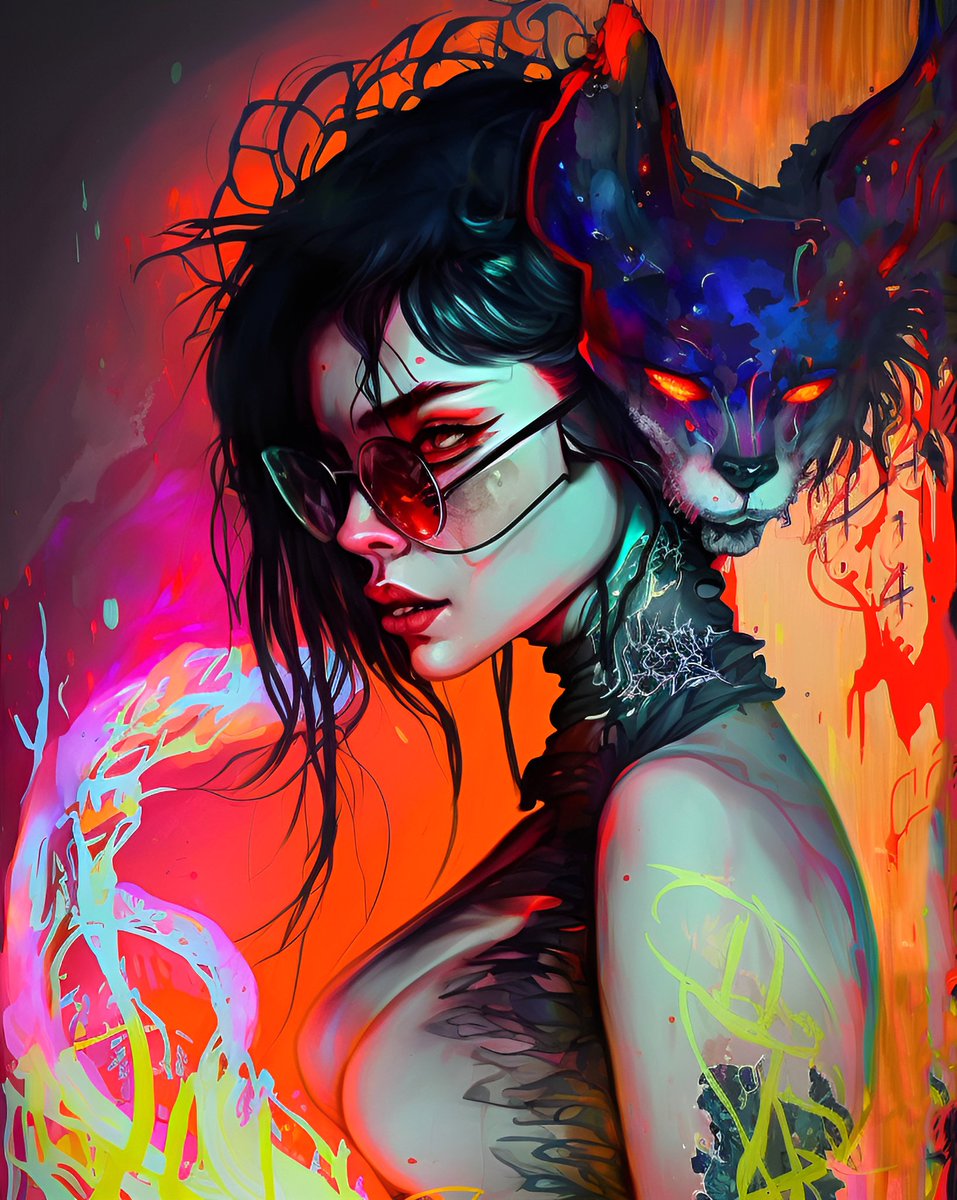 Hailus (@hailus_nft) on Twitter photo 🔻"My beauty is like a curse and it is beguiling while there is no escape from it. My hair is like midnight and my eyes are like red fire but behind my beauty lies a darkness that you know you should run from but you can't" 🔻 🔻"My beauty is like a curse and it is beguiling while there is no escape from it. My hair is like midnight and my eyes are like red fire but behind my beauty lies a darkness that you know you should run from but you can't" 🔻