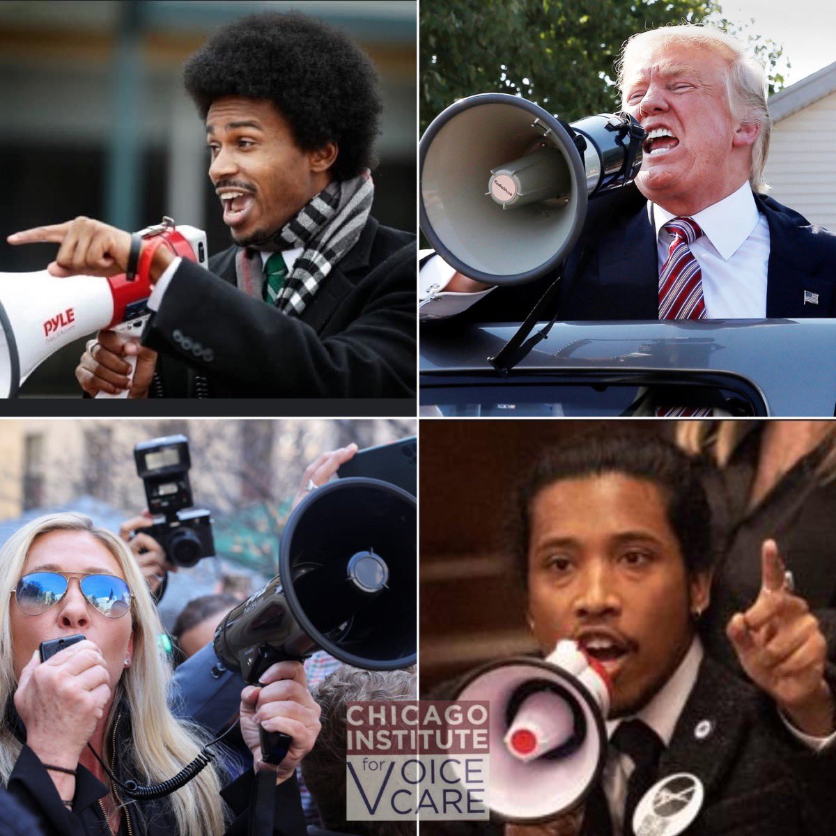 So, using the bullhorn was the issue???