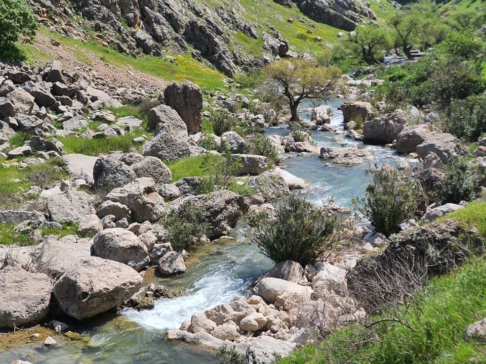 Stunning spring view of Badwan waterfall in Sulaimani's Dukan resort #Esta #beutifulKurdistan #TwitterKurds