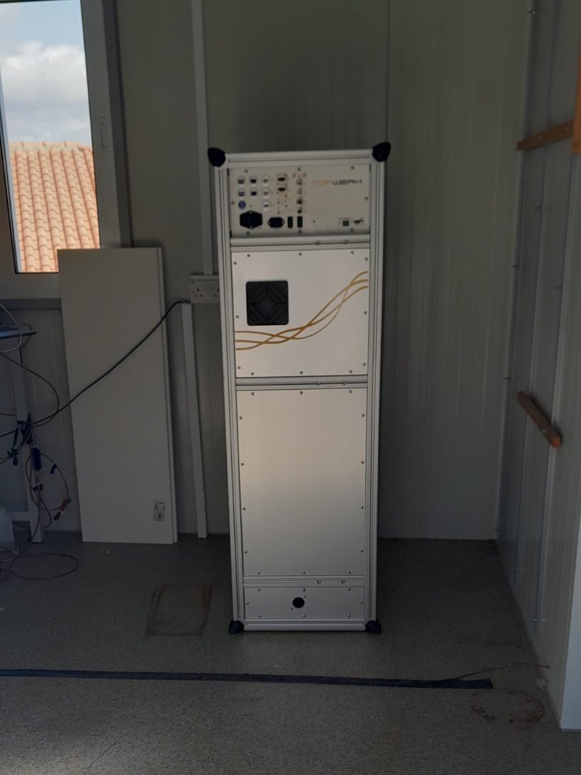As promised in my project, we are starting long term measurements of aerosol precursors in #CAO Agia Marina station. We have the new MION inlet using NO3- and Br- charger ions and measuring ambient ions. Hopefully start measurements next week! @cyprusinstitute <a href="/EMMECARE/">EMME-CARE</a> #BAE