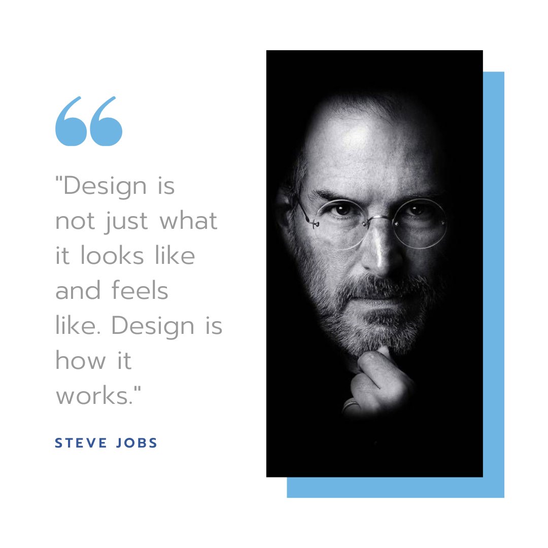 GlobalCoreM's tweet image. "Design is not just what it looks like and feels like. Design is how it works."