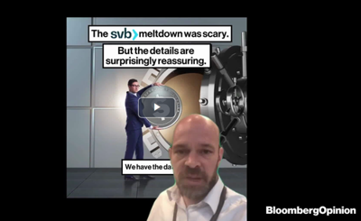 trevmiller's tweet photo. Paul J. Davies of Bloomberg Opinion says details about the Silicon Valley Bank meltdown are surprisingly reassuring. https://t.co/OoWM9uLgKc https://t.co/FsBJXGm1l2