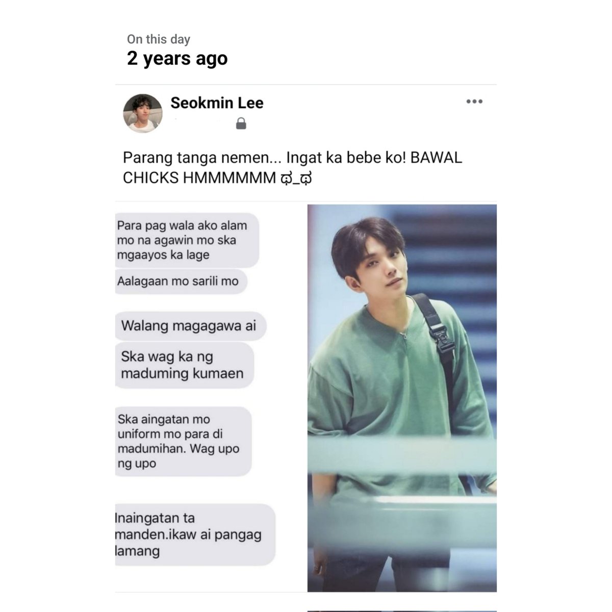 seoksoo few tweets au--

'Just another Morning Blues 🌞'

Memories-- hindi nga niya sinasabi pero araw-araw namang pinapaalala sa kanya.