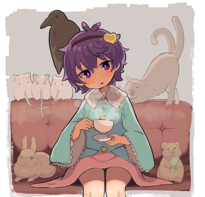 動物に好かれるさとり様 