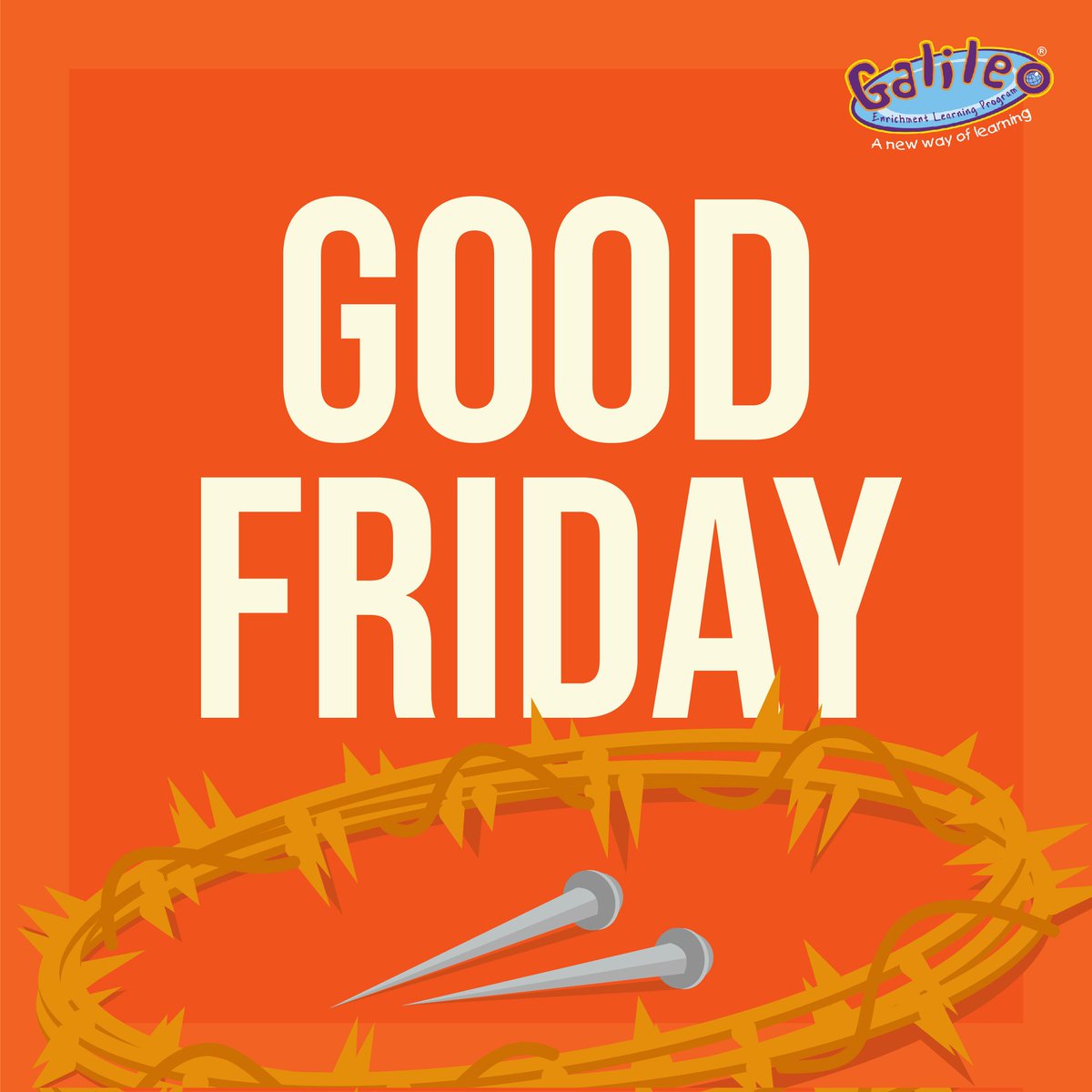 galileoenrich's tweet photo. We honor today the ultimate sacrifice on this Good Friday. https://t.co/N5PWOPwndA