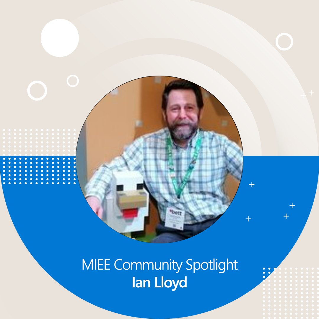 This week, our spotlight is on @MrLloydMaths 💡

The Welsh MIE Fellows nominated Ian for being a 'fantastic community supporter, who provokes valuable discussion, with a desire to see all pupils achieve with EdTech' 🏆 

Want to nominate a fellow MIEE? Tag them below!

#MIEExpert