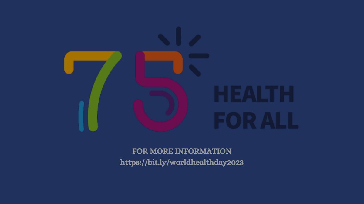 Join WHO on a journey to achieve Health for All! 
bit.ly/worldhealthday…

STAY FASHIONABLE 🥰
#HealthForAll #WHO75 #worldhealthday #worldhealthday2023 #abfabdesigns #blogger #reviews #fashion #contentcreator #fashionstylist #worldhealth #healthcare #selfcare