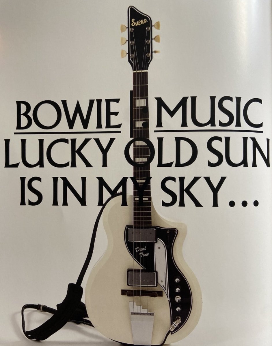 Weird_n_Gilly's tweet image. DavidBowie is… the lucky old sun in my sky 👨🏻‍🎤⚡️✨ #DBIs