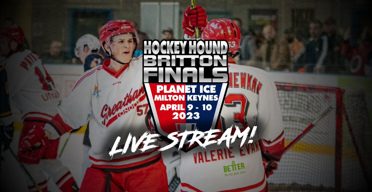 English Ice Hockey on Twitter "📹 𝗟𝗜𝗩𝗘 𝗦𝗧𝗥𝗘𝗔𝗠 We can confirm that the hockeyhounduk Finals in