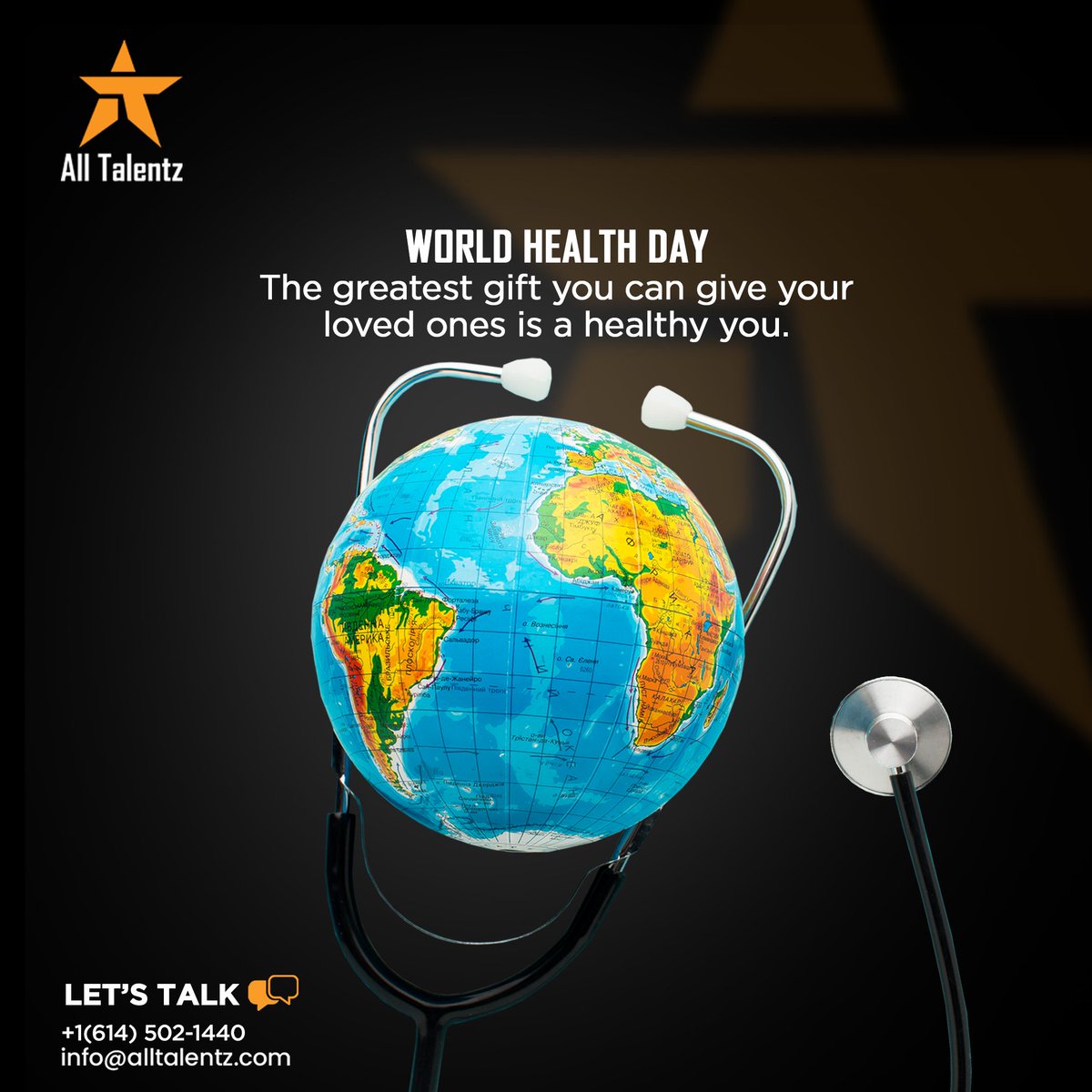 As we all know, the greatest wealth is sound health. Prioritize your health today.

#worldhealthday #healthday #prioritizeyourhealth #eathealthy