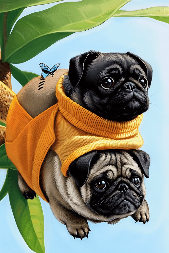 Habibi the Pug 🐾🐾 (@mettody1) on Twitter photo #LunaSkyFreeFriday 
Twin Pugs 
10 pieces available for 0.00001 BNB 
lunasky.com/assets/binance… #LunaSkyFreeFriday 
Twin Pugs 
10 pieces available for 0.00001 BNB 
lunasky.com/assets/binance…
