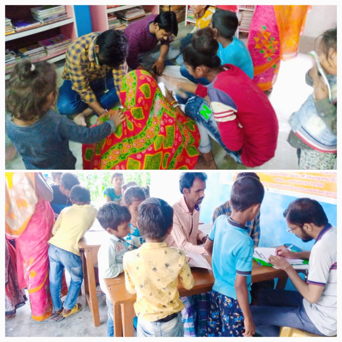 LibraryBihar's tweet image. लाइब्रेरी मॉडल पर शुरू हुआ सावित्री बाई फुले लाइब्रेरी अब एक लर्निंग सेंटर के तौर पर चल रहा है। 3 टीचरों के सहयोग से 100 से ज्यादा बच्चों को पढ़ाया जा रहा है।यह सभी बच्चे under privilege हैं। और ज्यादातर तो स्कूल भी नही जाते। 
#libraryinitiative
#freeeducation