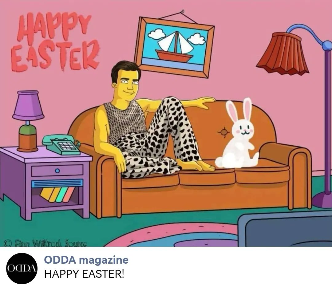 💐 Happy Easter and Passover to all fans and followers 💐

📸 © Finn Wittrock Source, shared by @ODDAmagazine for #oddadigital

Original picture: @FinnWittrock photographed for Odda Magazine